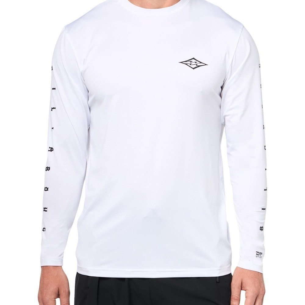 Billabong Men's White Long Sleeve Shirt M